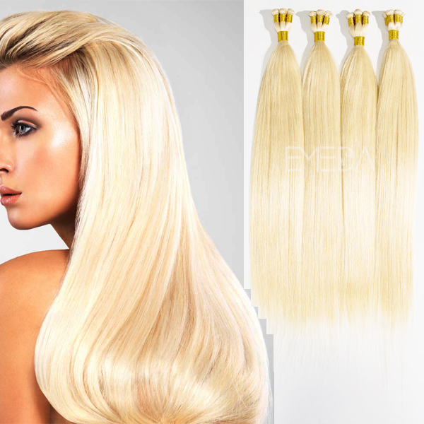 100% hand tied beauty best human hair extensions YJ74